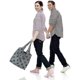 thumbnail image 3 of ZHAOCHENG Bolsa de compras plegable, 4 piezas Bolsas de compras reutilizables Bolsas de compras plegables, 3 of 5