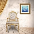 thumbnail image 3 of LightBoxJournal 15x15 Gold Ornate Wood Framed with Double Matting Museum Art Print Titled - Gypsy Sea Blue V3 2, 3 of 4