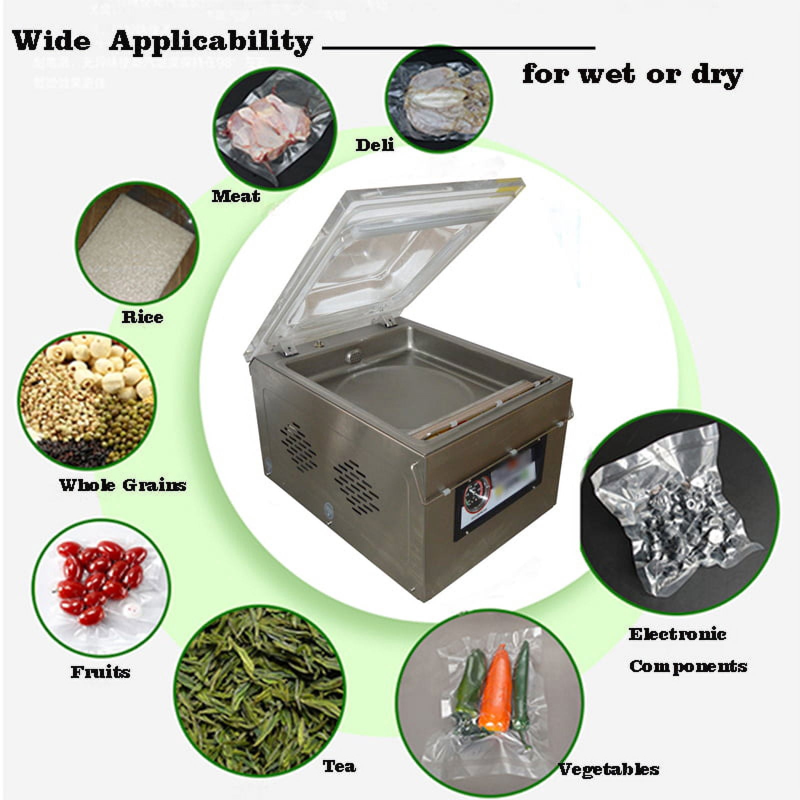 INTSUPERMAI Commercial Vacuum Sealer Machine Kitchen Food Sealer Packaging Machine