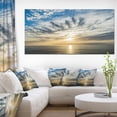 thumbnail image 1 of Sunset Sky above Atlantic - Oversized Beach Canvas Artwork, 1 of 3