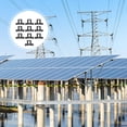 thumbnail image 1 of OUNONA 10Set Solar Photovoltaic Panel Cleaning Black ABS Remove Stagnant Water Use, 1 of 8
