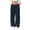 Navy, variant on Admvng Sweatpants Women Casual Solid Warm Pocket Elastic Waist Drawstring Straight Tube Loose Pants, Size S-2XL