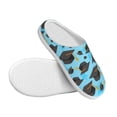 thumbnail image 3 of Yiaed Graduation Hats1 Print Slippers Fuzzy Warm Cozy Slippers Non Slip House Slippers For Indoor Outdoor Slippers House Slippers-37/38, 3 of 7