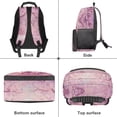 thumbnail image 6 of Uorisanigo Cherry Blossom Axolotl School Backpack 17 inch for Kids 5-12, Lightweight Casual Daypack with Adjustable Padded Straps, Perfect for Preschool, Elementary, Camps and Travel, 6 of 7