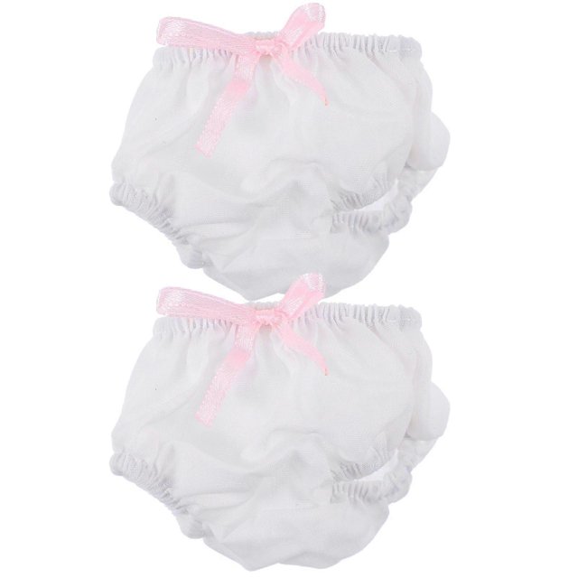 2pcs Mini Doll Dress Up Clothes Doll Panties Accessories for Doll Dress Up