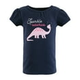 thumbnail image 5 of Hudson Baby Girl Short Sleeve T-Shirts, Ice Cream Dino, 3 Toddler, 5 of 7