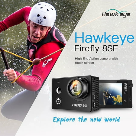 Hawkeye Firefly 8SE 4K 16MP Wifi BT FPV Camera 90° Distortionless Version for QAV250 H210 F450 F550 RC Drone Quadcopter Aerial (Best Drone For Aerial Photography)