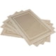 thumbnail image 1 of Juego de 4 manteles individuales, manteles individuales lavables de vinilo tejido para mesa de cocina, manteles individuales antideslizantes para mesa de comedor (Beige), 1 of 5