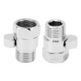thumbnail image 1 of Shut Off Valve For Shower Head, G1/2 Thread Shower Shut Off Valve With Lever Handle For Bathroom For Shut-off Valve For Water-saving Valve, 1 of 8