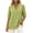 Army Green Womens Tops, variant on Womens Summer Cotton Linen Tops Elbow Length Sleeve Tshirts for Women V Neck Casual Tees Top