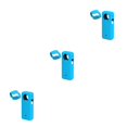 thumbnail image 2 of Bearachild Funda de silicona elástica para cámara Insta 360 - Silicona ligera y elástica hecha para Insta 360 X3 azul Type1 NO1, 2 of 6