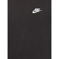 thumbnail image 5 of Mens Nike Sportswear Club T-Shirt, Nike Shirt for Men with Classic Fit, Black/White, L, 5 of 9