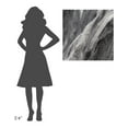 thumbnail image 4 of Global Gallery Albena Hristova 'Dark Grey Splash' Canvas Wall Art, 4 of 4