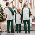 thumbnail image 2 of Xmarks Holiday Family Matching Pajamas Christmas Pjs Set Long Sleeve Tops Xmas Pajamas Pant Cute Family Jammies, 2 of 8