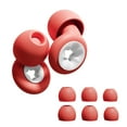 thumbnail image 1 of HUAK Newest Silicone EarPlugs+ Extra Coverage, Recomable Perfect For Swimming, sleeping, learning, Concert, Moto, Size XS S M L, 1 of 6