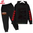 thumbnail image 1 of Naruto Spring Boys Stitch 2pcs sets Baby Boys Girls Clothes Hoodie + Pants Kids Sport stitch Suit Stich Sweatshirts Sport Suit160 Gao Jinjia LED, 1 of 2