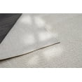 thumbnail image 4 of CAMILSON Modern Luxury Geometric Micro Loop Soft Stain Resistant Easy-Cleaning Non-Shedding Indoor Area Rug 6x9 White, 4 of 9