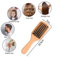 thumbnail image 2 of Natural Wooden Hair Brush Hair Scalp Care Healthy Airbag Massage Hairbrushtype:style1;, 2 of 5