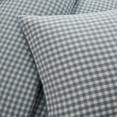 thumbnail image 4 of My Texas House Collins 3-Piece Blue Gingham Cotton Comforter Set, Full/Queen, 4 of 6