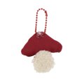 thumbnail image 3 of Unique Bargains 1 Pc Handbag Charm Cute Beaded Chain Handbag Accessories Red Beige, 3 of 6