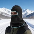 thumbnail image 2 of Unique Bargains 1 Pc Multi-function Face Mask Sports Balaclava for Cycling Black Blue, 2 of 6
