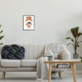thumbnail image 3 of Stupell Industries Stay Groovy Mushrooms Botanical & Floral Painting Black Framed Art Print Wall Art, 11 x 14, 3 of 9