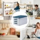 thumbnail image 5 of melotizhi Cold Food Boxes For Fridge Sausage Storage Refrigerator Box Stackable Fridge Organiser Food Storage Containers With Lid Food Storage Boxes Fridge Storage Box, 4 Layer, 5 of 9
