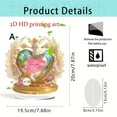 thumbnail image 3 of Valentine's Day Creative Fun Love Music Box 2D Flat Acrylic Decoration Living Room Desktop Decoration, 3 of 7