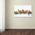 thumbnail image 3 of Trademark Fine Art Michael Tompsett Houston Texas Skyline Canvas Wall Art - 22x32, 3 of 4