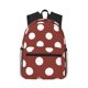 thumbnail image 1 of Balery Maroon And White Polka Dot Mochila para Mujeres y Hombres, Mochila Ligera Casual para Viajes, Mochila Clásica Básica para la Universidad, 1 of 6