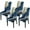 #16, variant on muroi Pumpkin Chair Covers for Dining Room Kitchen Set of 4 – Autumn Thanksgiving Washable Stretch Slipcovers for Dining Chairs