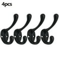 thumbnail image 2 of 4/10 Pcs Vintage Coat Hooks Wall Mounted Cast Antique Hook Door Clothes Hangings Bathroom Hook Hanger Kitchen Towel Hanger, 2 of 10