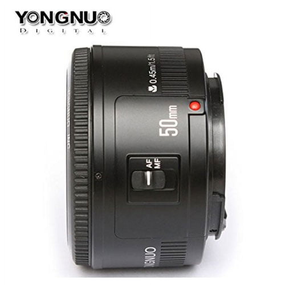 Yongnuo YN 50mm F/1.8 EF AF / MF Prime Fixed Lens for Canon EOS