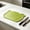 Green-GN, variant on MMJ Double Sided Cutting Board Household Kitchen Plastic Chopping Block Adhesive Non Slip for Meat Vegetable 12.99x10.63in