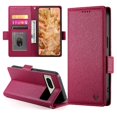 thumbnail image 1 of Funda tipo cartera con tapa para Google Pixel 8, ranuras para tarjetas, uso diario y empresarial., 1 of 5