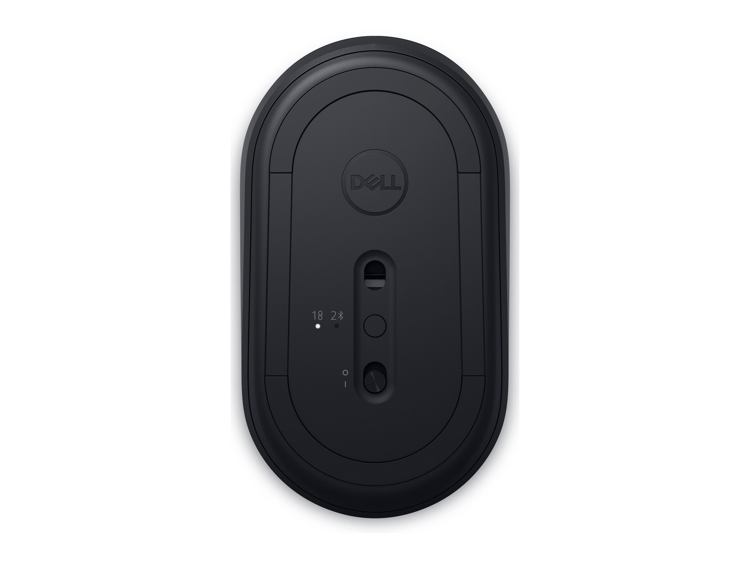 Dell Silent Mouse - MS355 - Optical - Wireless - Bluetooth/Radio Frequency - 2.40 GHz - Black - USB - 4020 dpi - Scroll Wheel - 3 Button(s) - Symmetrical - 3 Year Battery Run Time Box