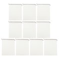 thumbnail image 1 of Phenofice 10Pcs Drawstring Bag Transparent Plastic Dust- Moisture- - For Travel Shopping, 1 of 8