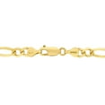 thumbnail image 2 of 14K Yellow Gold 16in 3.8mm Figaro Chain with Lobster Clasp, 2 of 4