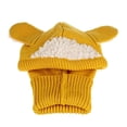 thumbnail image 2 of Sombrero caliente con capucha Bufanda Orejeras Gorro de punto Amarillo Sunnimix Bufanda con capucha con orejeras, 2 of 8