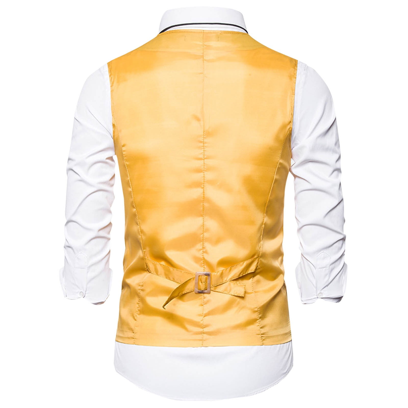 Enlision Vesten voor mannen bruiloft paisley vest bloemen jacquard stropdas zak vierkant feest formele vest pak set S-6XL, Donkergroen, 4XL
