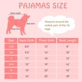 thumbnail image 3 of Pijama para perro Stipiatue Fuzzy, cuello alto, cálido y acogedor para perros de tamaño mediano, 3 of 7