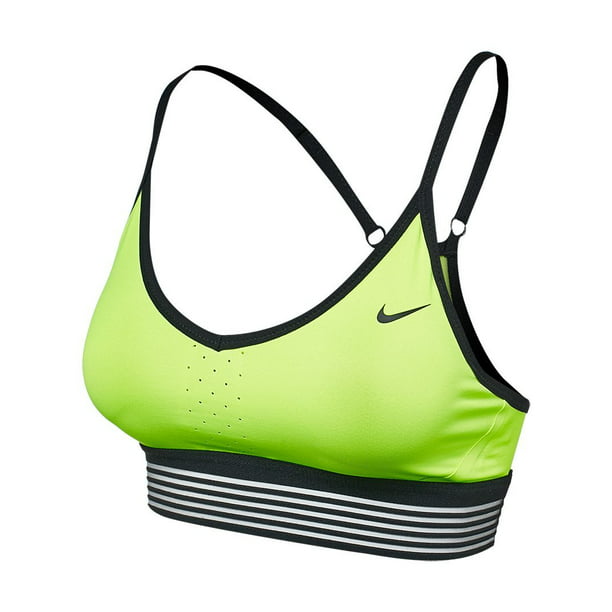 Nike - Nike Women's Pro Indy Cool Light Support Training Bra-Neon Green ...