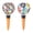 Multicolor, variant on VOREEN Mosaic Glass Plant Watering Globes 2 Pack 500ml with Terracotta Spikes, Handmade Self-Watering Stakes for Indoor/Outdoor, Gift for Garden Lover,(Multi Colored Flowers