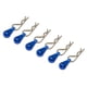thumbnail image 2 of 6 Piezas Clips para El Cuerpo Clips para El Cuerpo Pasadores de Chaveta para El Cuerpo Piezas de Clavijas de Chaveta para, 2 of 9