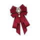 thumbnail image 5 of Broche con lazo de cinta, broche de pajarita, broche con lazo preanudado, broche decorativo moderno para dama Rojo, 5 of 9