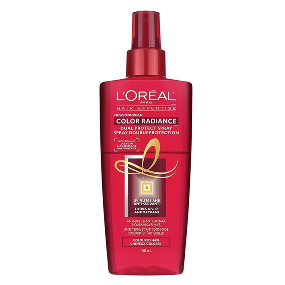 L'Oreal Paris Hair Expertise Color Radiance Dual Protect Spray, for