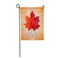 thumbnail image 1 of NUDECOR Orange Maple Autumn Leaf Low Poly Red Abstract Canada Color Garden Flag Decorative Flag House Banner 12x18 inch, 1 of 1