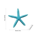 thumbnail image 3 of 10 Piece Mini Resin Starfish Set, DIY Starfish Decor for Beach Crafts Aquarium Layout Indoor Outdoor, Gift& Coastal Decor, 3 of 6