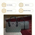 thumbnail image 5 of Signare Tapestry Black And White Luxor Convertible Top Handle Bag, 5 of 11