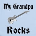 thumbnail image 2 of CafePress - My Grandpa Rocks Infant Bodysuit - Baby Light Bodysuit, Size Newborn - 24 Months, 2 of 4